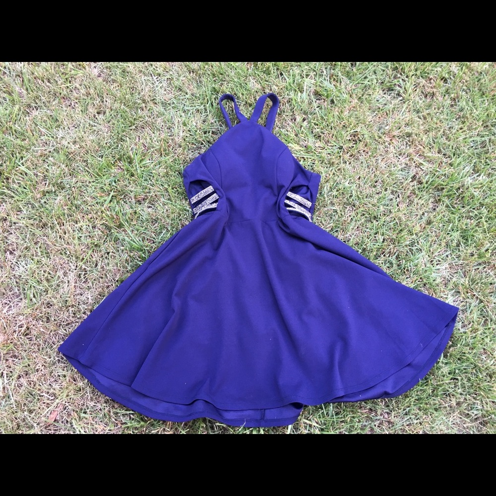 Blue homecoming dress size 13